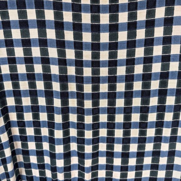 Ava & Viv Dress Womens Plus Size 2X Flutter Short Sleeve Tiered BLUE Gingham NWT - Picture 9 of 14